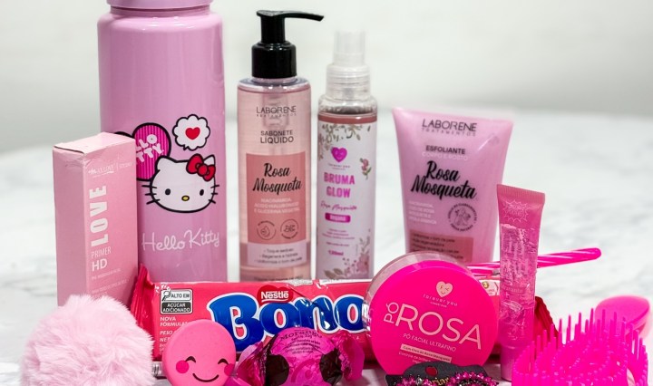 amigo secreto das cores rosa