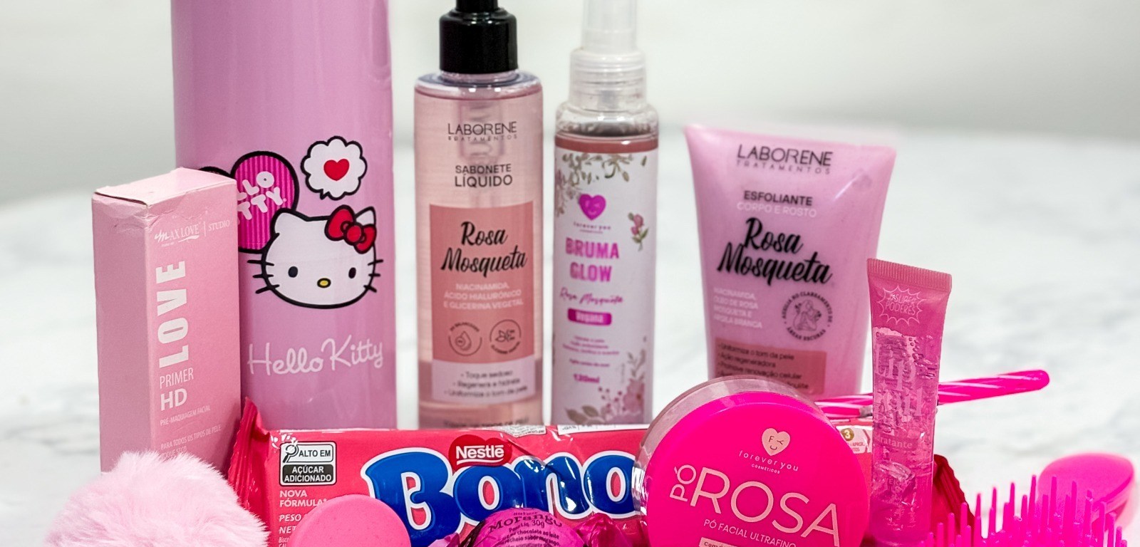 amigo secreto das cores rosa