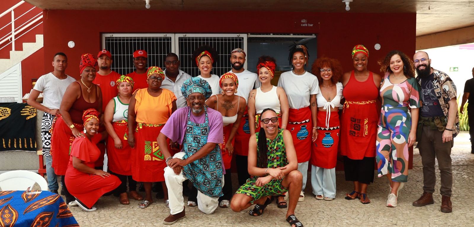 equipe afrochefe culinária musical